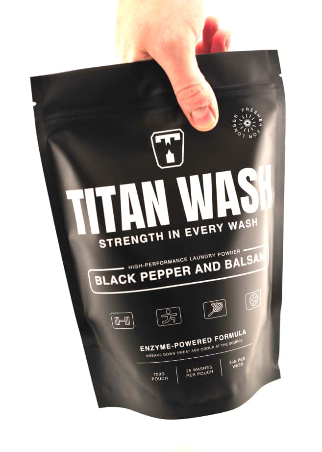 Titan Wash - detergent built for athletes