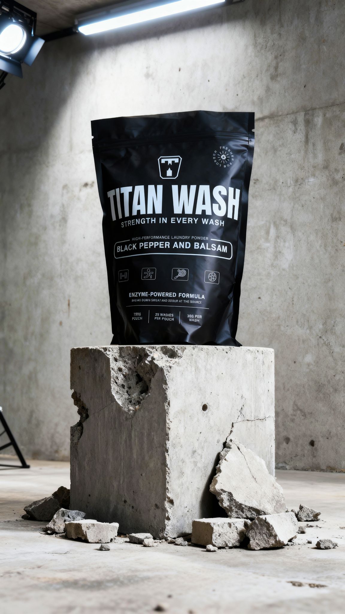 Titan Wash - detergent built for athletes