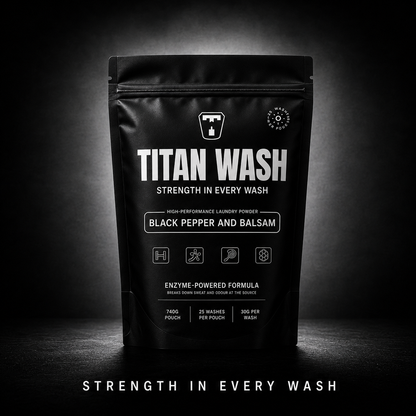 Titan Wash - Sports Laundry Detergent for Gym &amp; Activewear