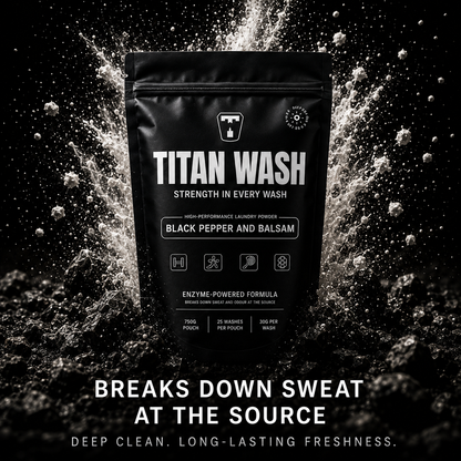 Titan Wash - Sports Laundry Detergent for Gym &amp; Activewear